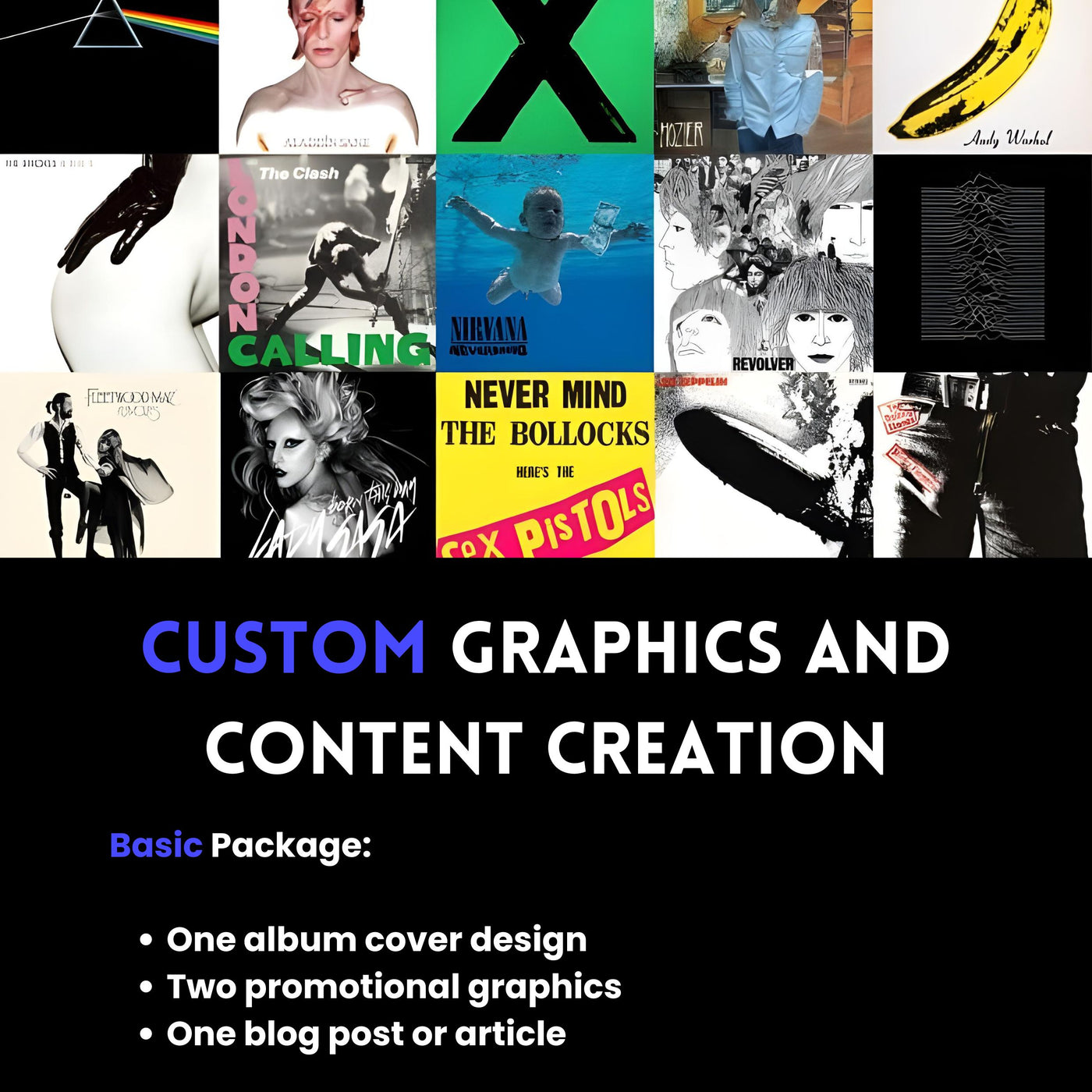 Custom Graphics and Content Creation