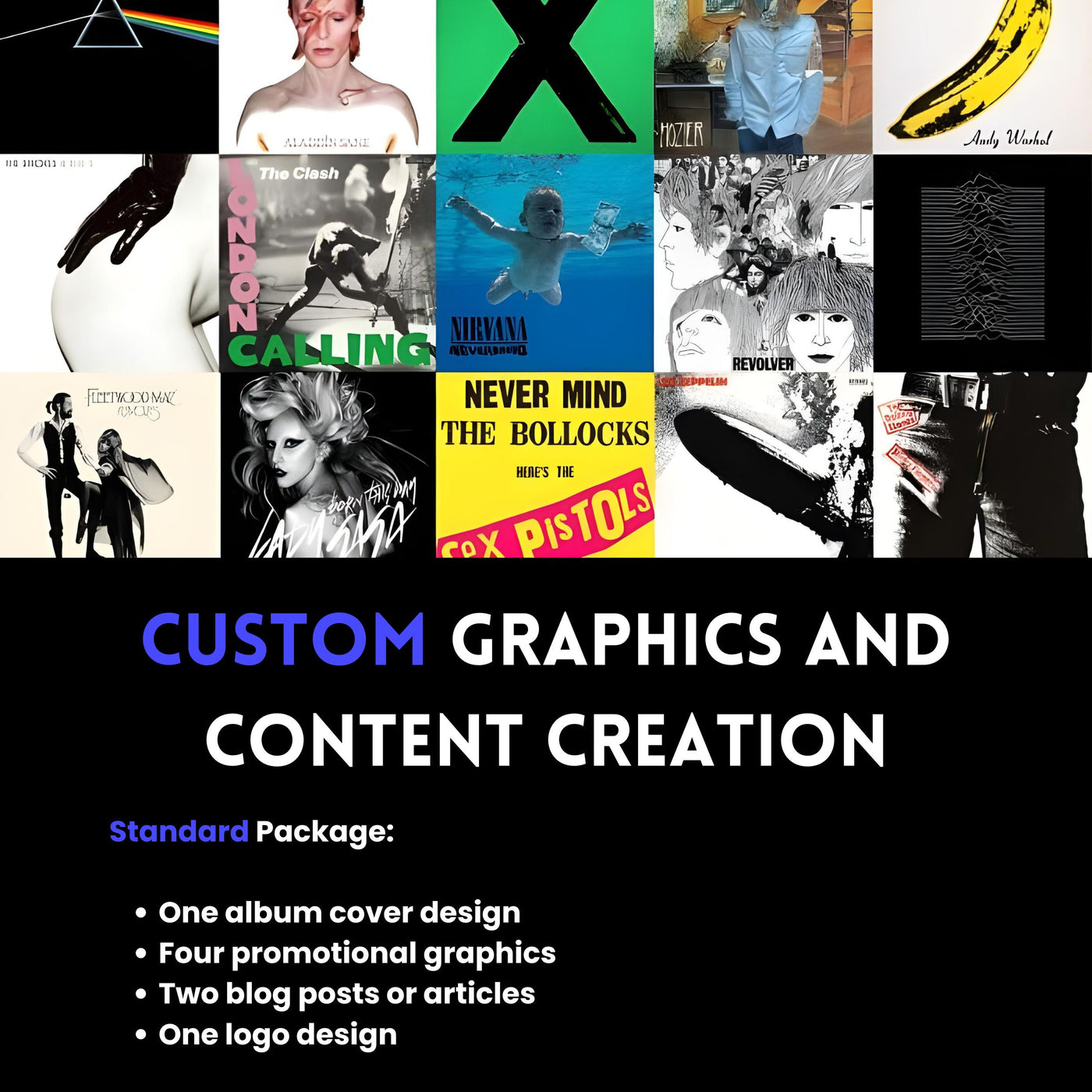 Custom Graphics and Content Creation