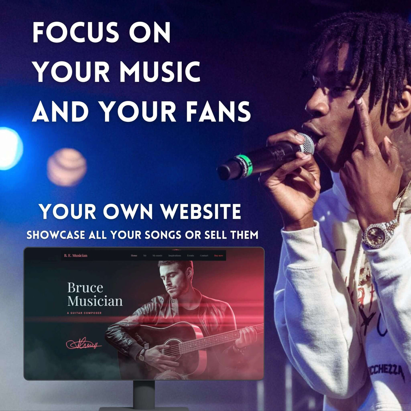 Your Own Website for Your Music Fans