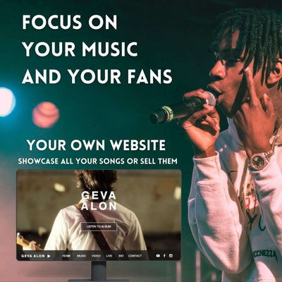 Your Own Website for Your Music Fans