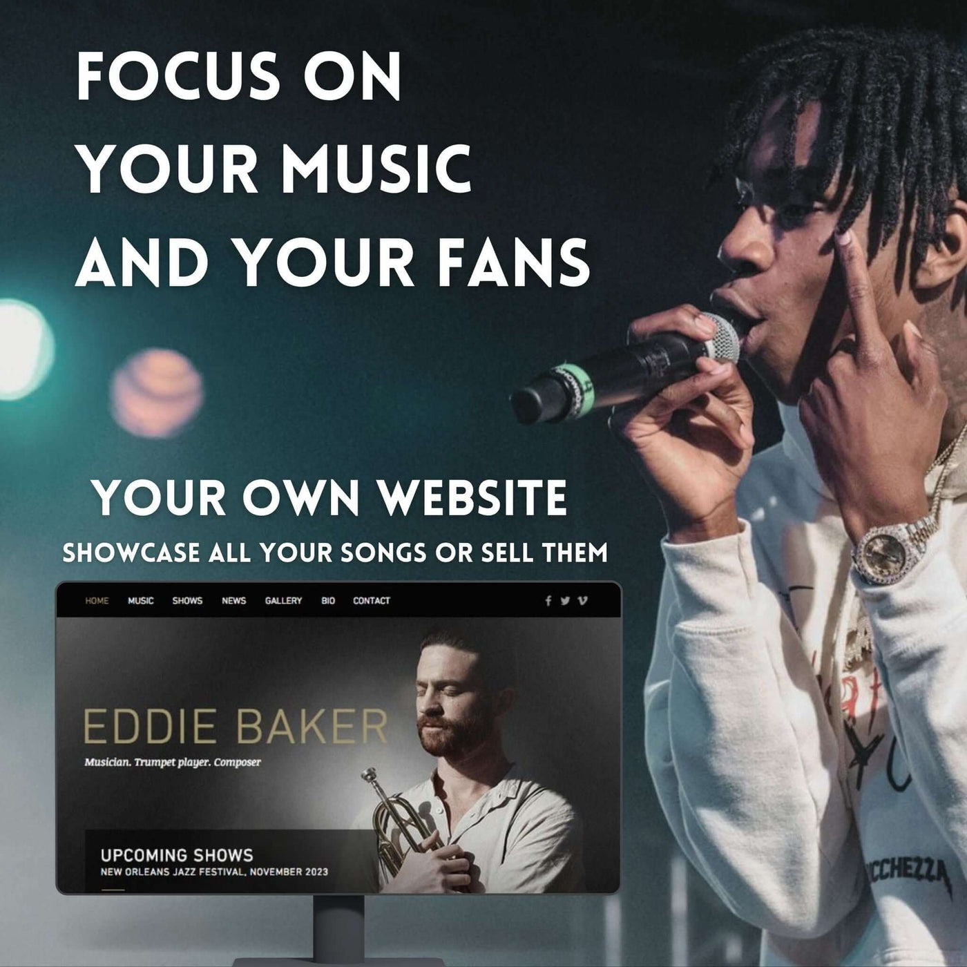 Your Own Website for Your Music Fans